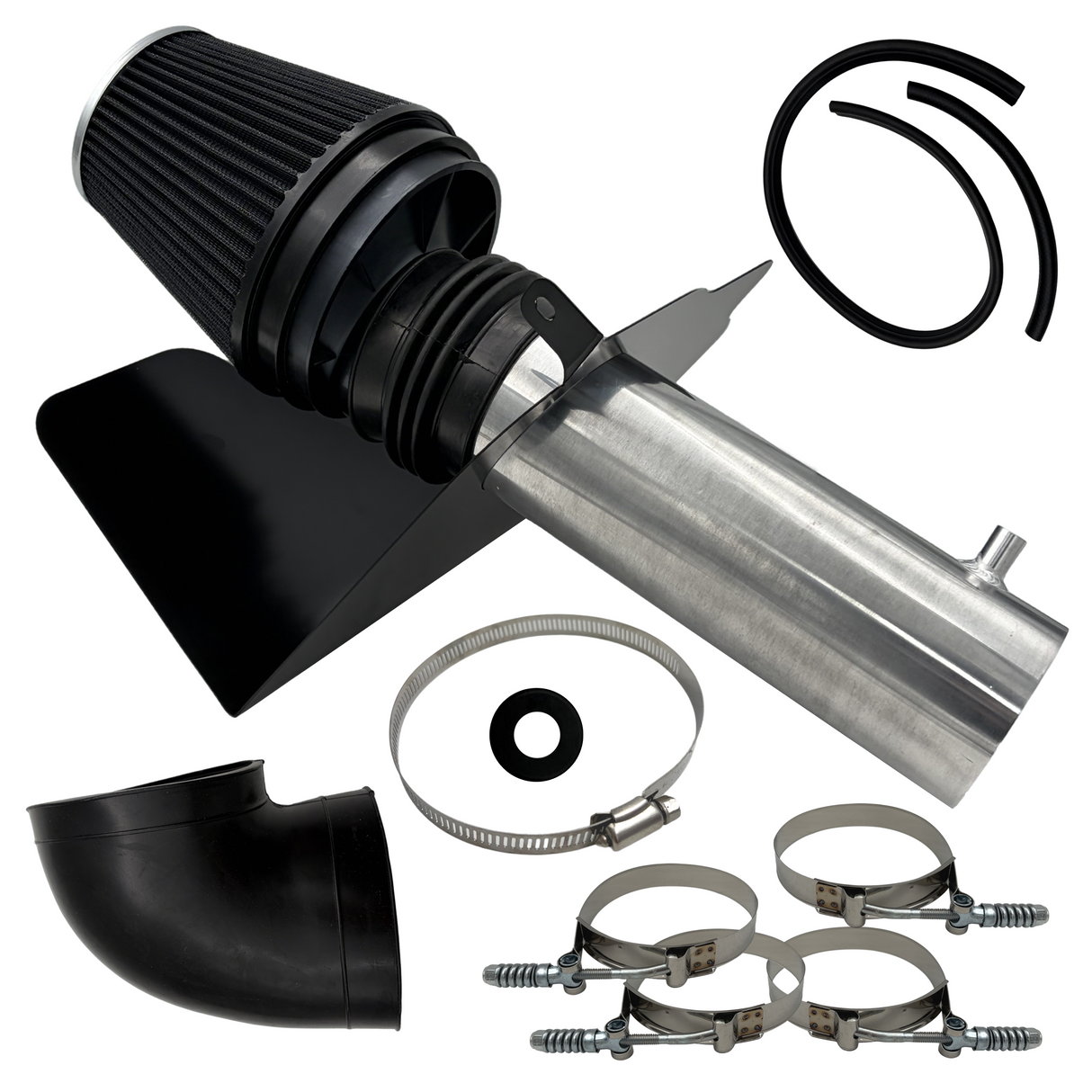Trucktok 2005-2010 Dodge Chrysler HEMI 5.7L 6.1L V8 Cold Air Intake w/Heat Shield TruckTok