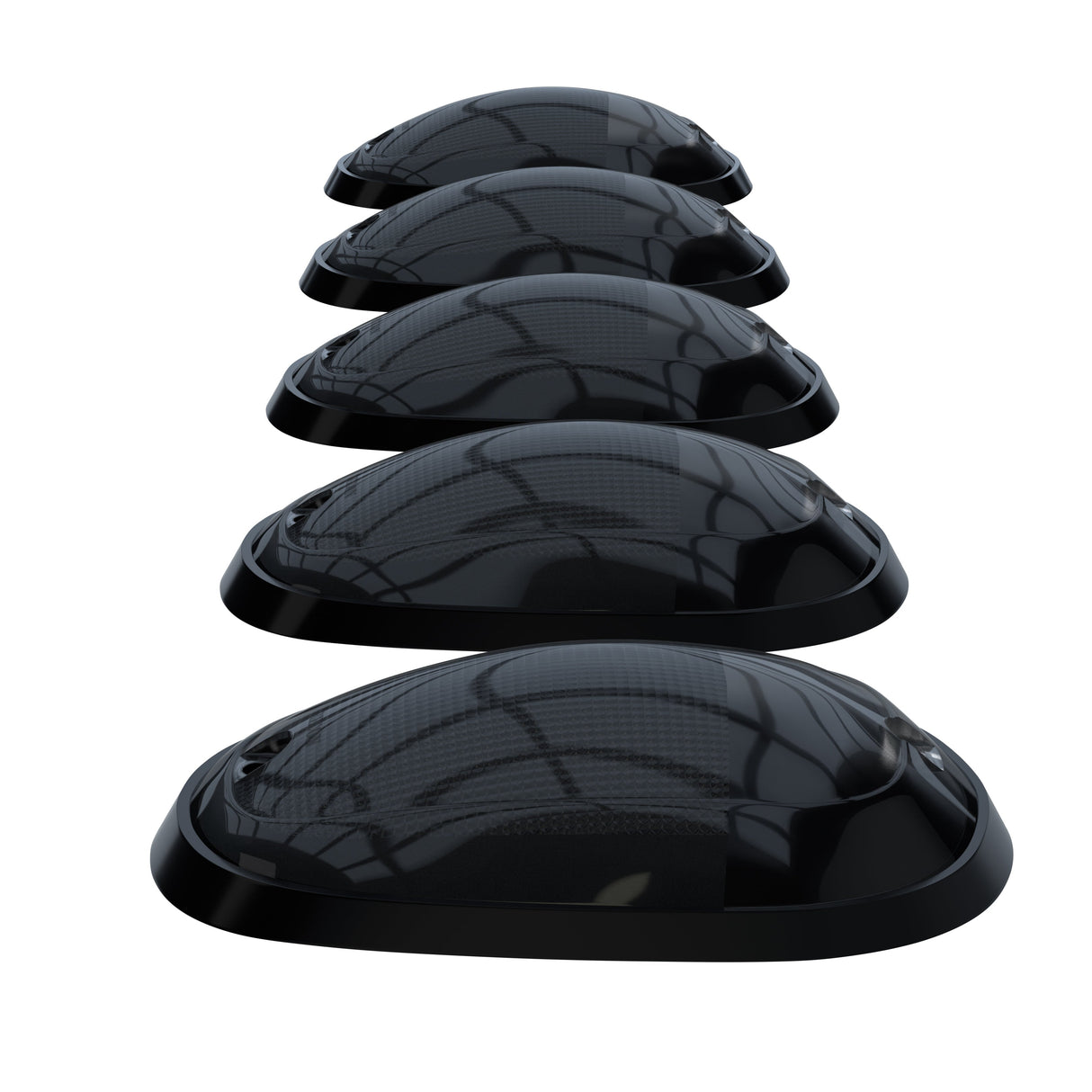 Dodge RAM Heavy-Duty 2500/3500 03-18 5 Piece Cab Roof Light Set 2-Way Front & Rear Facing Ultra High-Power LEDs Multiple Lens & Colors