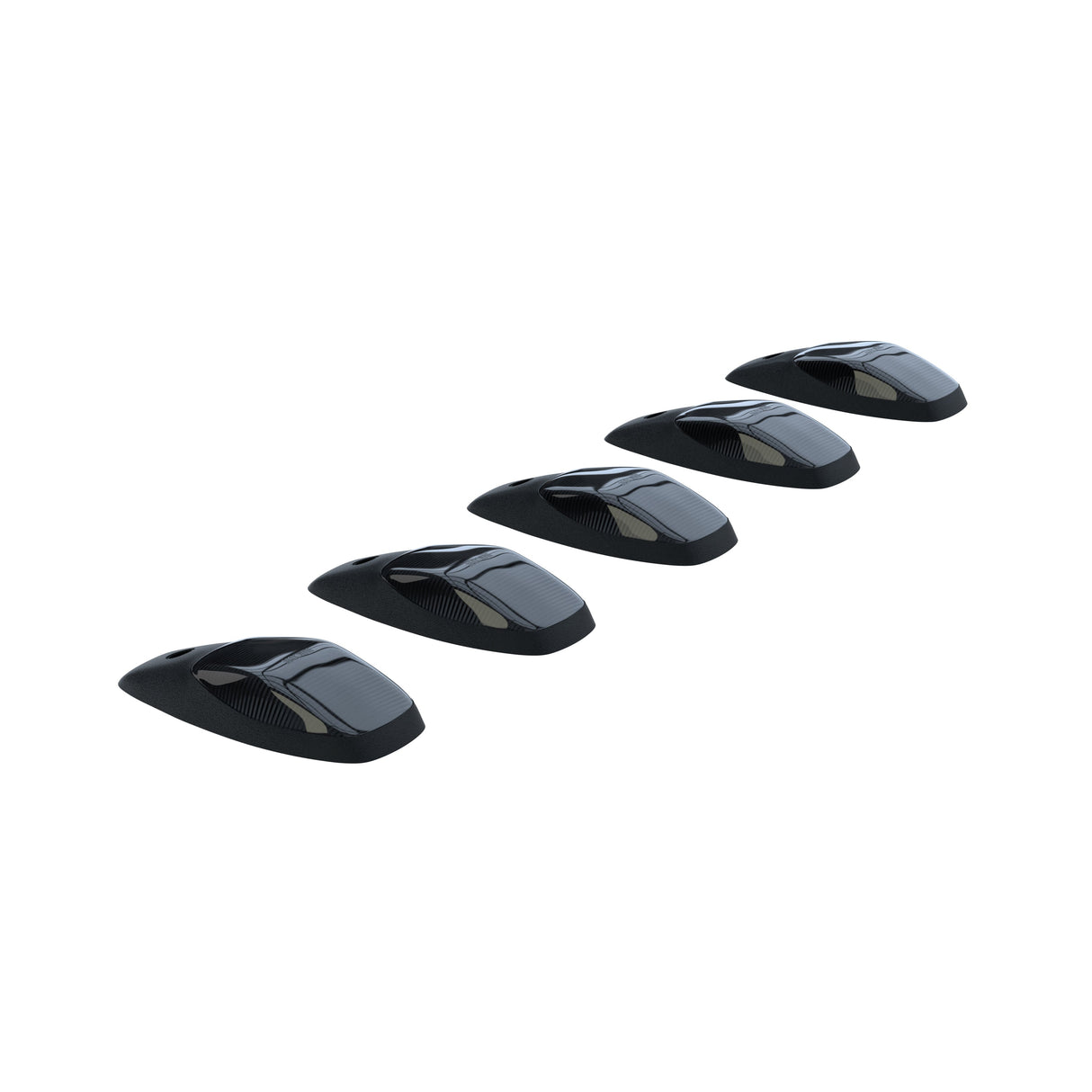 Dodge RAM HD 2500/3500 19-25 5 Piece Cab Roof Light Set 2-Way Front & Rear Facing Ultra High-Power LEDs Multiple Lens & Colors