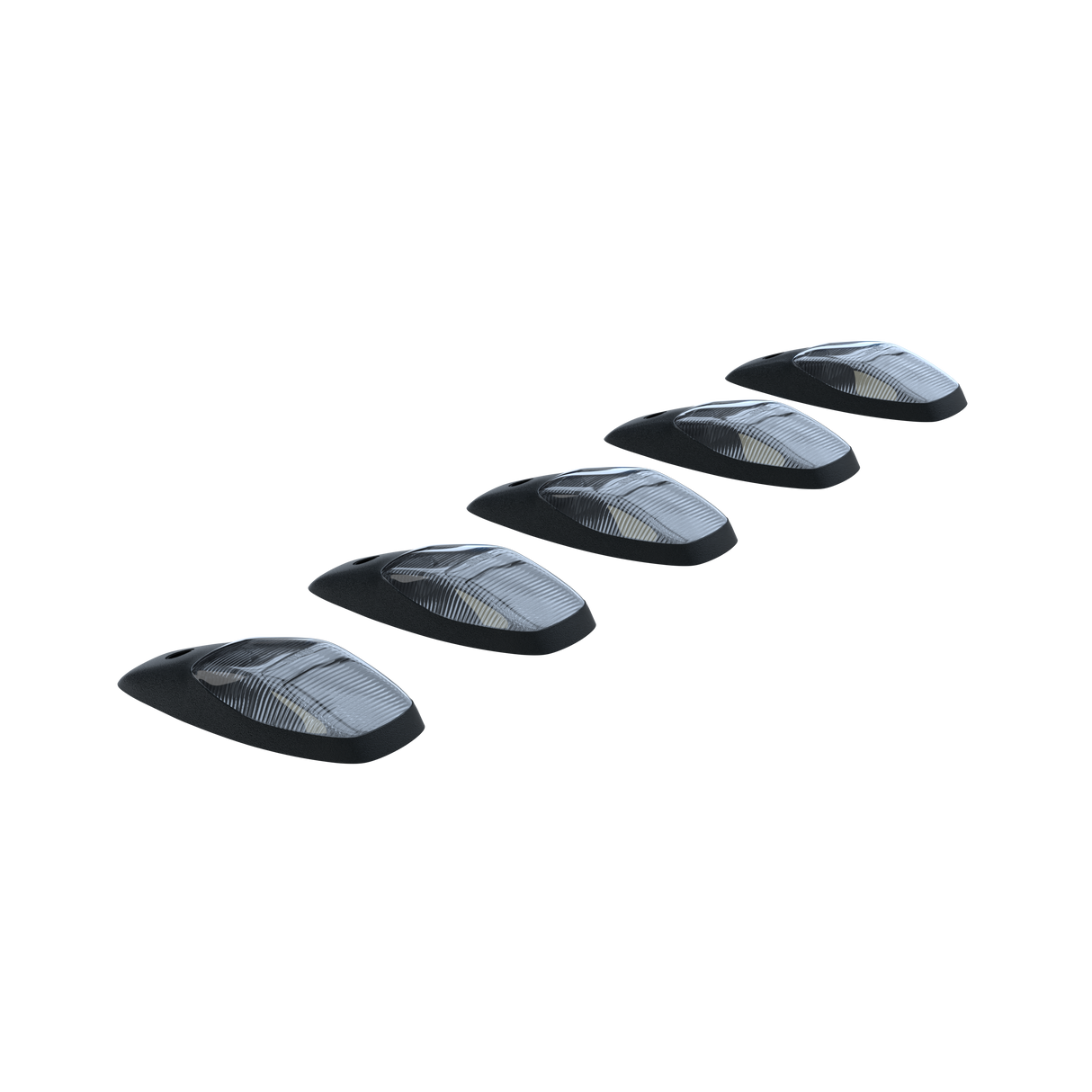 Dodge RAM HD 2500/3500 19-25 5 Piece Cab Roof Light Set 2-Way Front & Rear Facing Ultra High-Power LEDs Multiple Lens & Colors