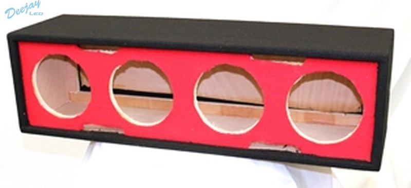 DEEJAY LED QUAD HORN/6" BOX
