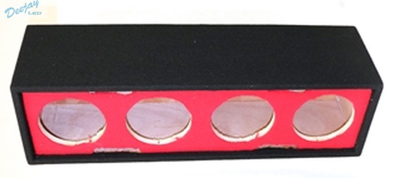 DEEJAY LED QUAD HORN/6" BOX