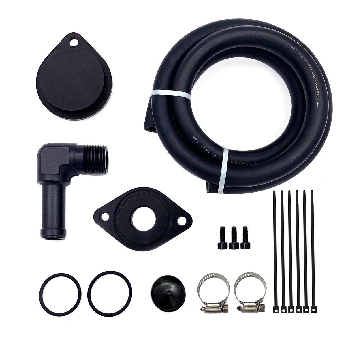TruckTok 2011-2023 6.7L Ford Powerstroke CCV/PCV Reroute/Delete Engine Ventilation Kit TruckTok