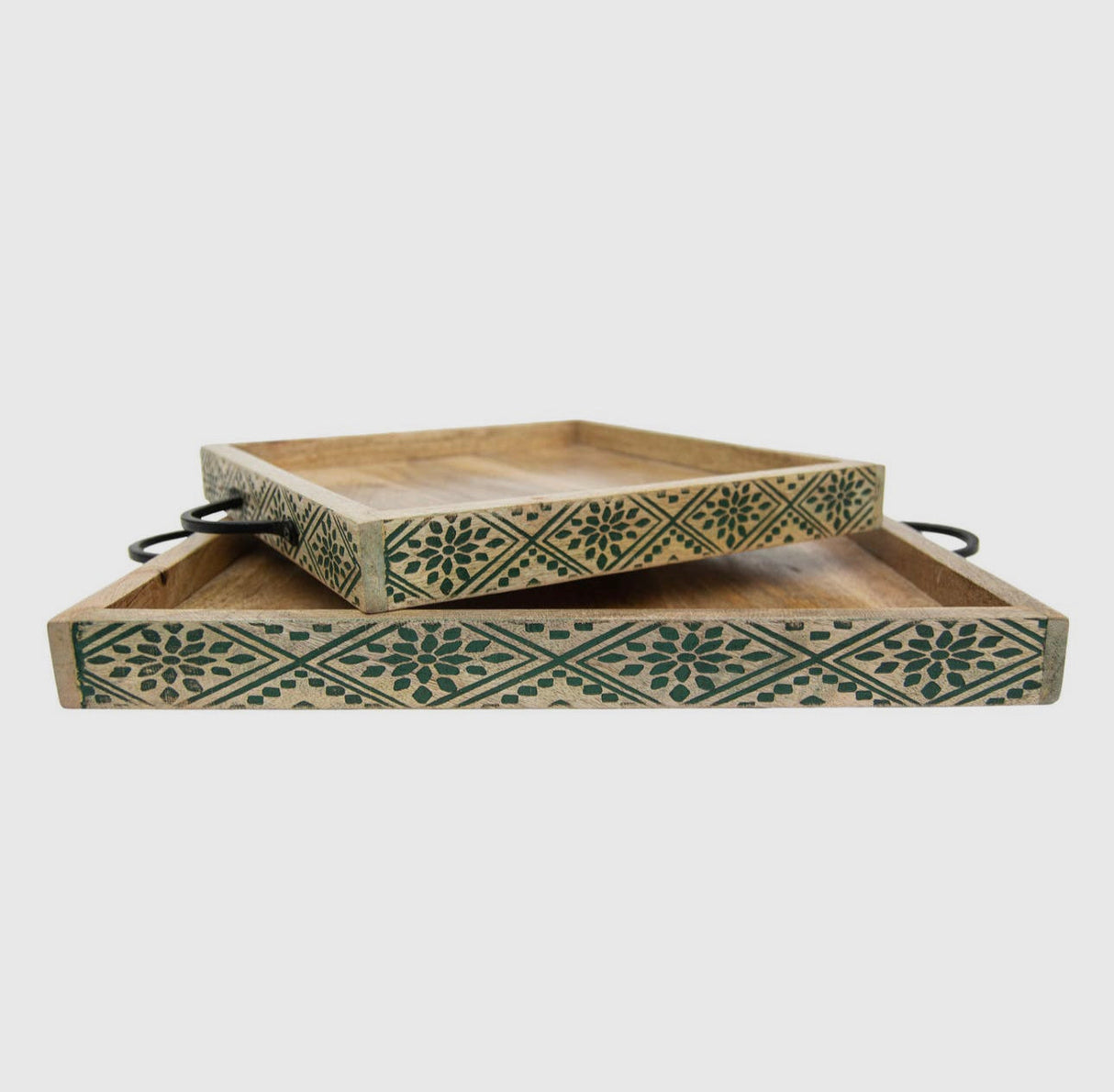 Carved Nesting Trays KB Decor & More