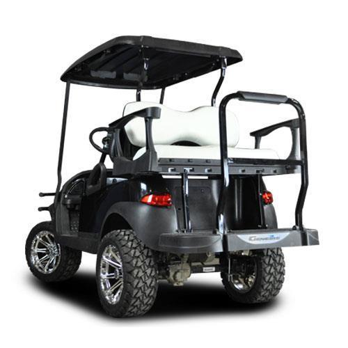 Madjax G300 Alum Seat Kit w/ Deluxe White Cushions for Club Car Precedent