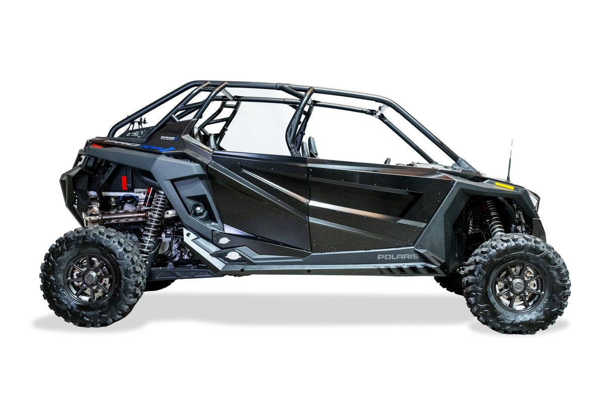 2020-2026 Polaris RZR Pro XP/ Pro R/ Turbo R (4 Seat) Volt Series Rock Guards www.elektricoffroad.com