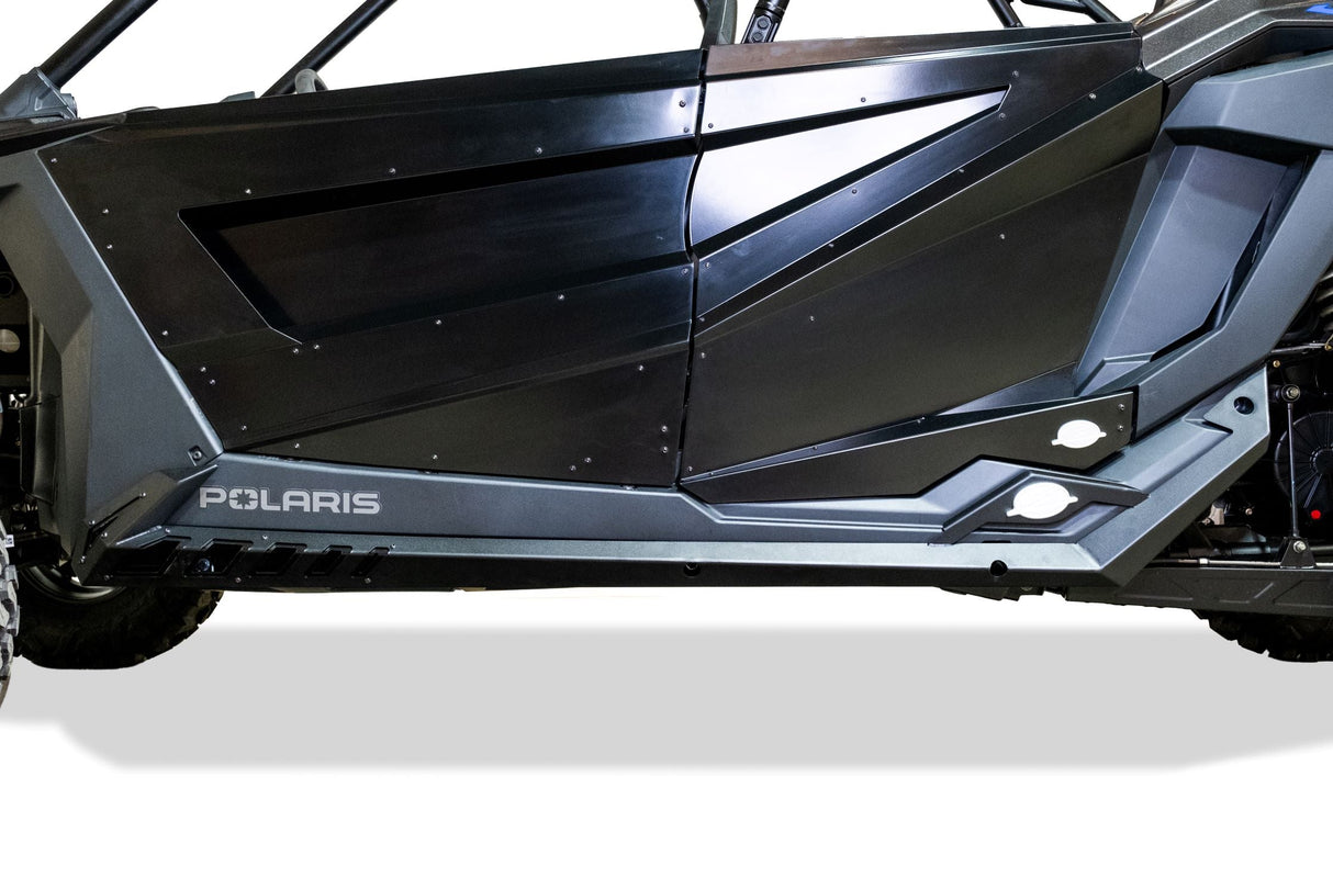 2020-2026 Polaris RZR Pro XP/ Pro R/ Turbo R (4 Seat) Volt Series Rock Guards www.elektricoffroad.com