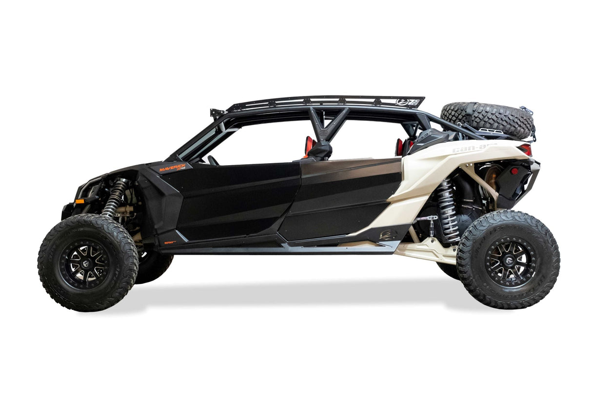 2017-2026 Can Am X3 Maverick Volt Series Baja Spare Tire Rack www.elektricoffroad.com
