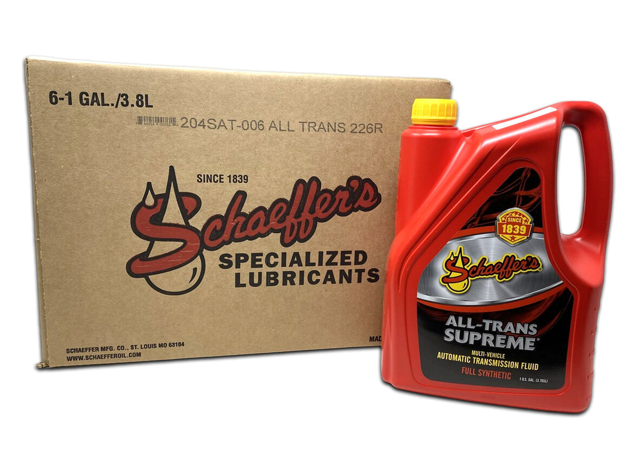 Schaeffers 0204SAT All-Trans Supreme Multi Vehicle Automatic Transmission Fluid, ATF, Cummins, Powerstroke Schaeffers