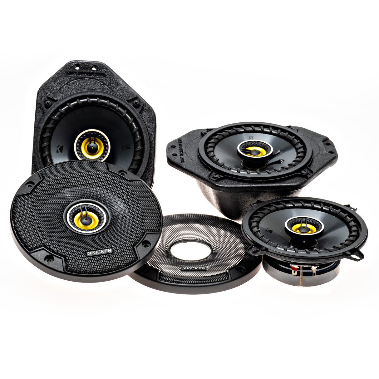 Kicker CS Plug & Play Full System 4-Speaker | '97 - '06 TJ Wrangler