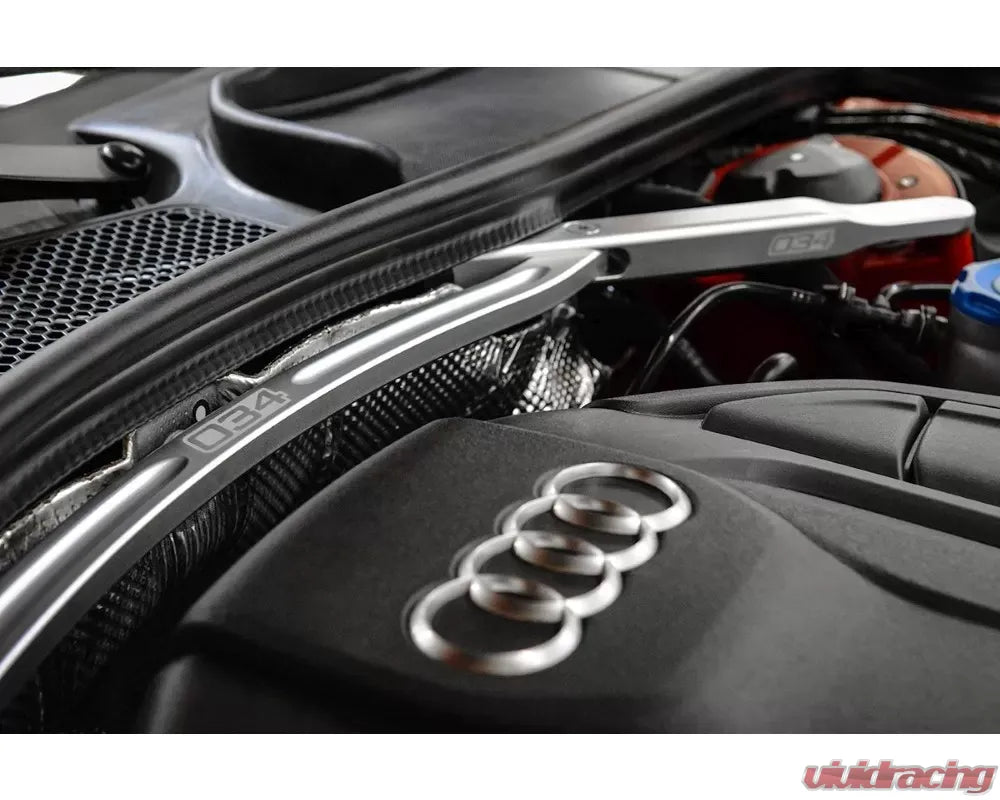 034 Motorsports Billet Aluminum Front Strut Brace Audi A4 S4 A5 S5 RS5 B9 034-603-0012