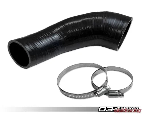 034 Motorsports High Flow Silicone Turbo Inlet Hose Black Audi A4 A5 B8 2009-2016
