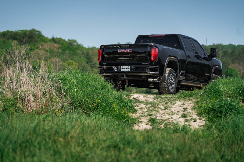 MBRP 20-23 Chevrolet Silverado 2500HD 6,6 L Armor Plus T409 SS Sortie latérale unique 5 pouces DPF Échappement arrière