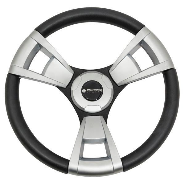 Gussi Model 13 Soft Touch Steering Wheel (Aluminum)(Yamaha HUB)