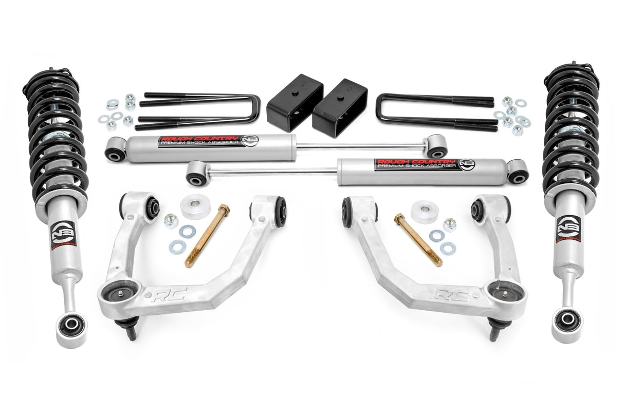 Rough Country 3 Inch Suspension Lift Kit for Toyota Hilux 2006-2026