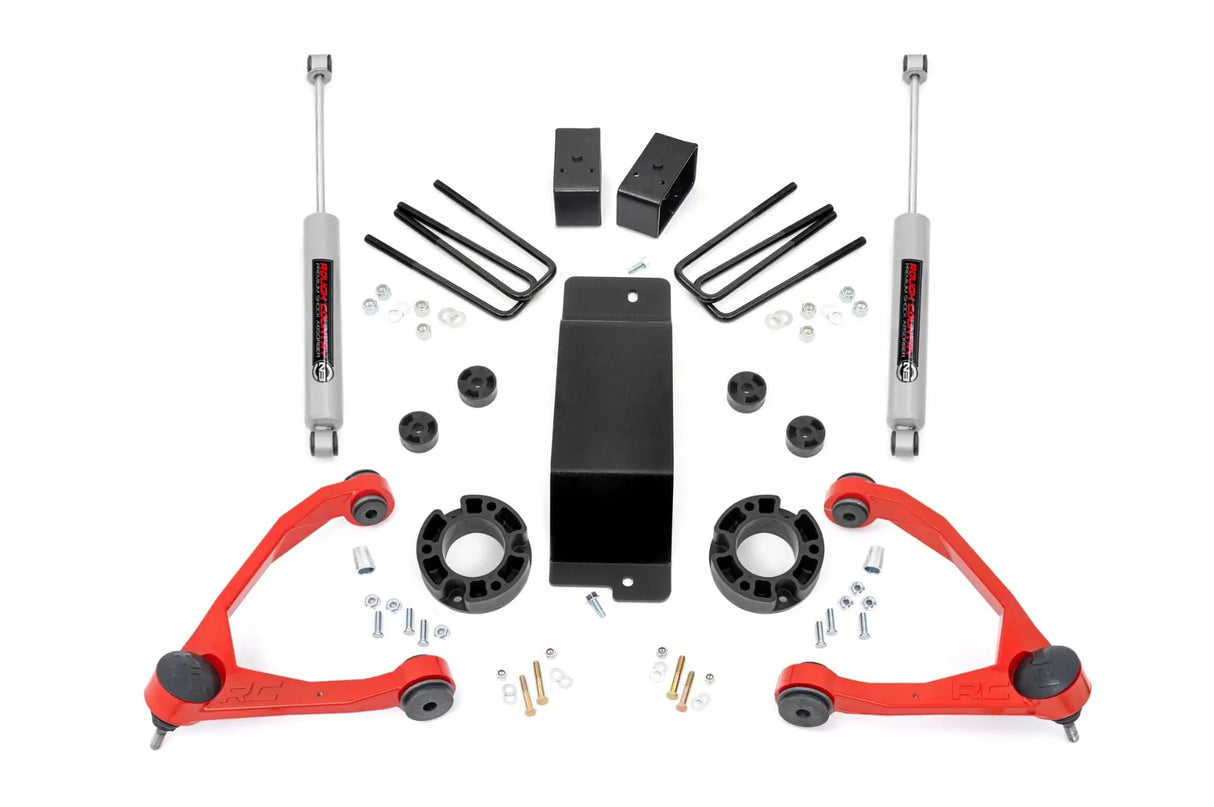 Rough Country 3.5 Inch Lift Kit Chevy/GMC 1500 4WD/AWD 2007-2016 19431A