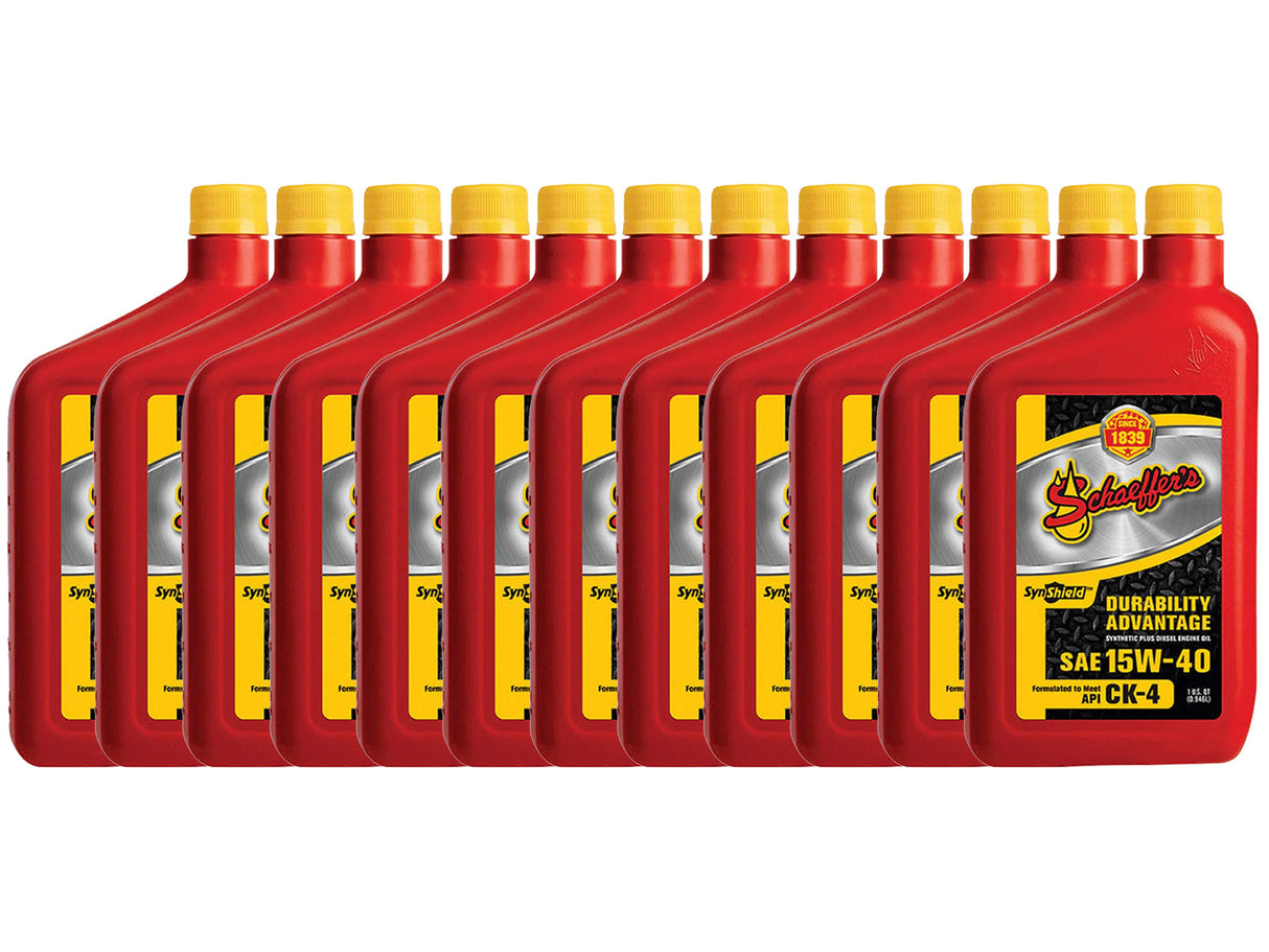Schaeffers 700 SynShield Durability Advantage 15W-40 Diesel Oil Schaeffers