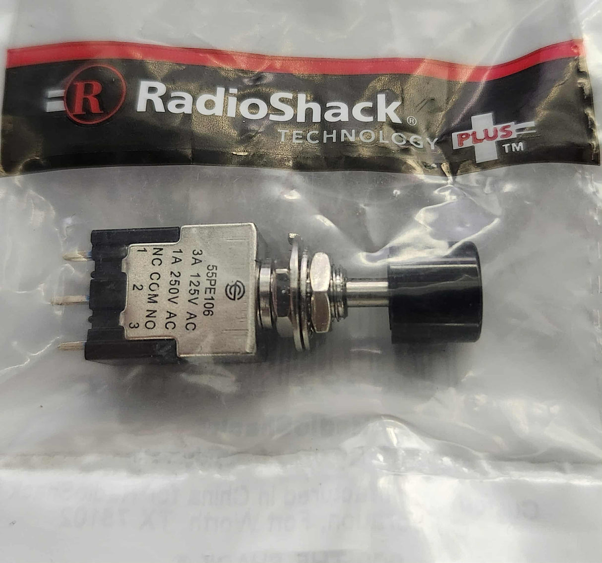 Radio Shack 275-1549 SPDT Momentary Mini Pushbutton Switch TekShack