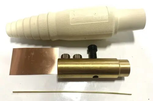 Hubbell SERIES 16 SINGLE POLE DEVICE (CAMLOCK) HBL300 White Female Hubbell