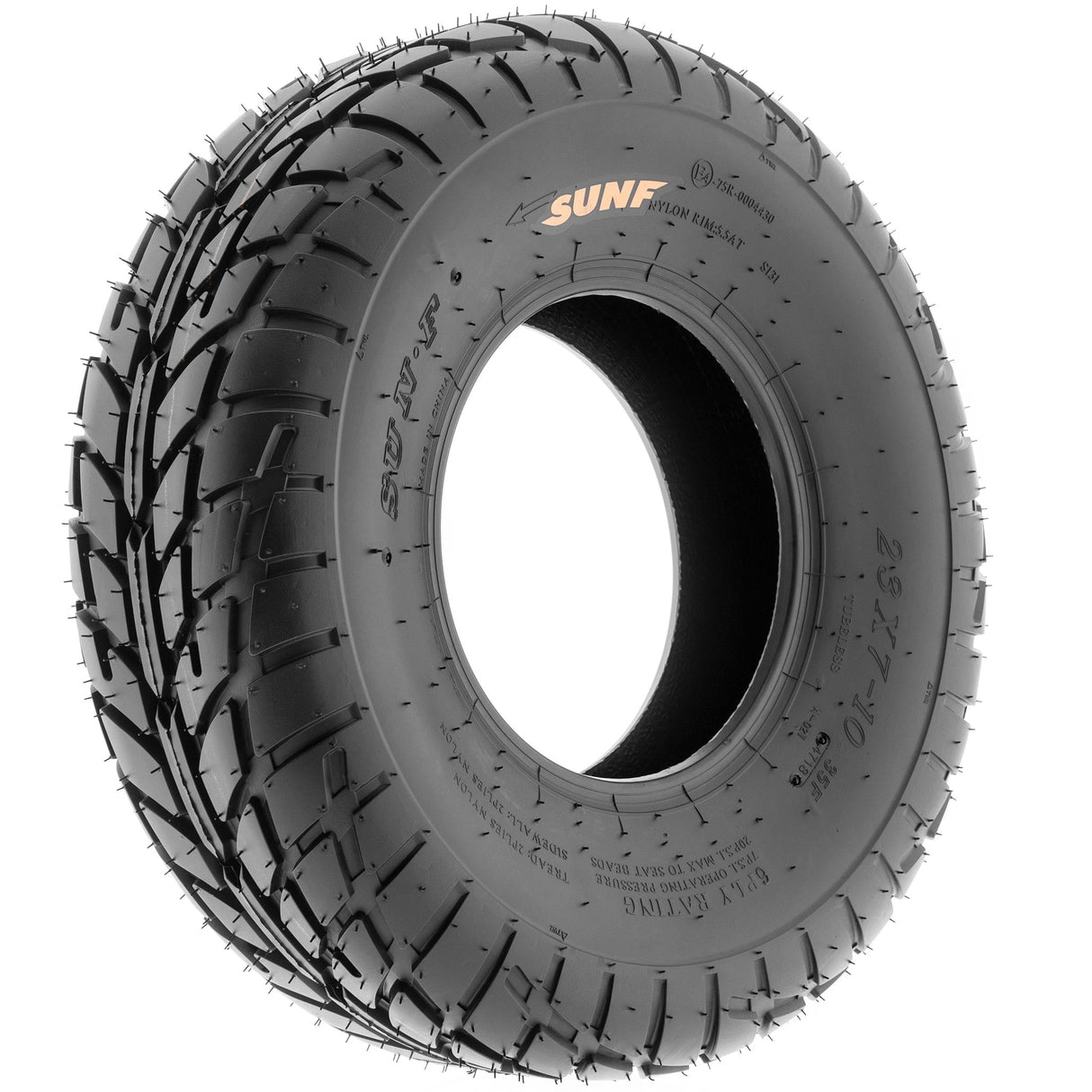 SunF ATV TIRE/UTV TIRE SPORT DIRT FLAT TRACK 6 PR Tubeless A021 SUNF