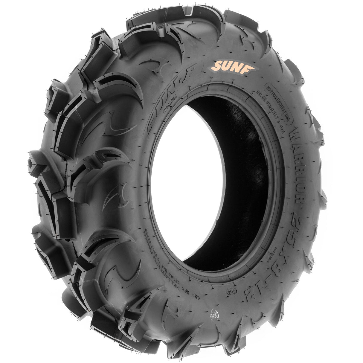 SunF ATV TIRE/UTV TIRE All Terrain Mud Tire 6 PR Tubeless A048 WARRIOR (set of 4) SUNF