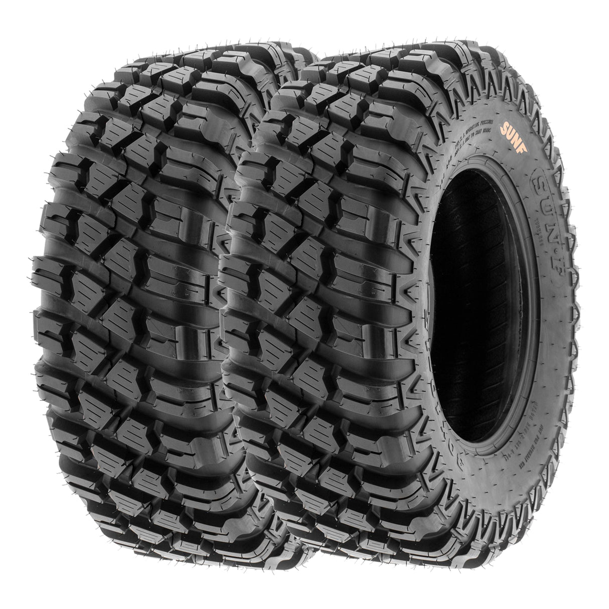 SunF ATV TIRE/UTV TIRE All Terrain 8 PR Tubeless A047 (set of 2) SUNF
