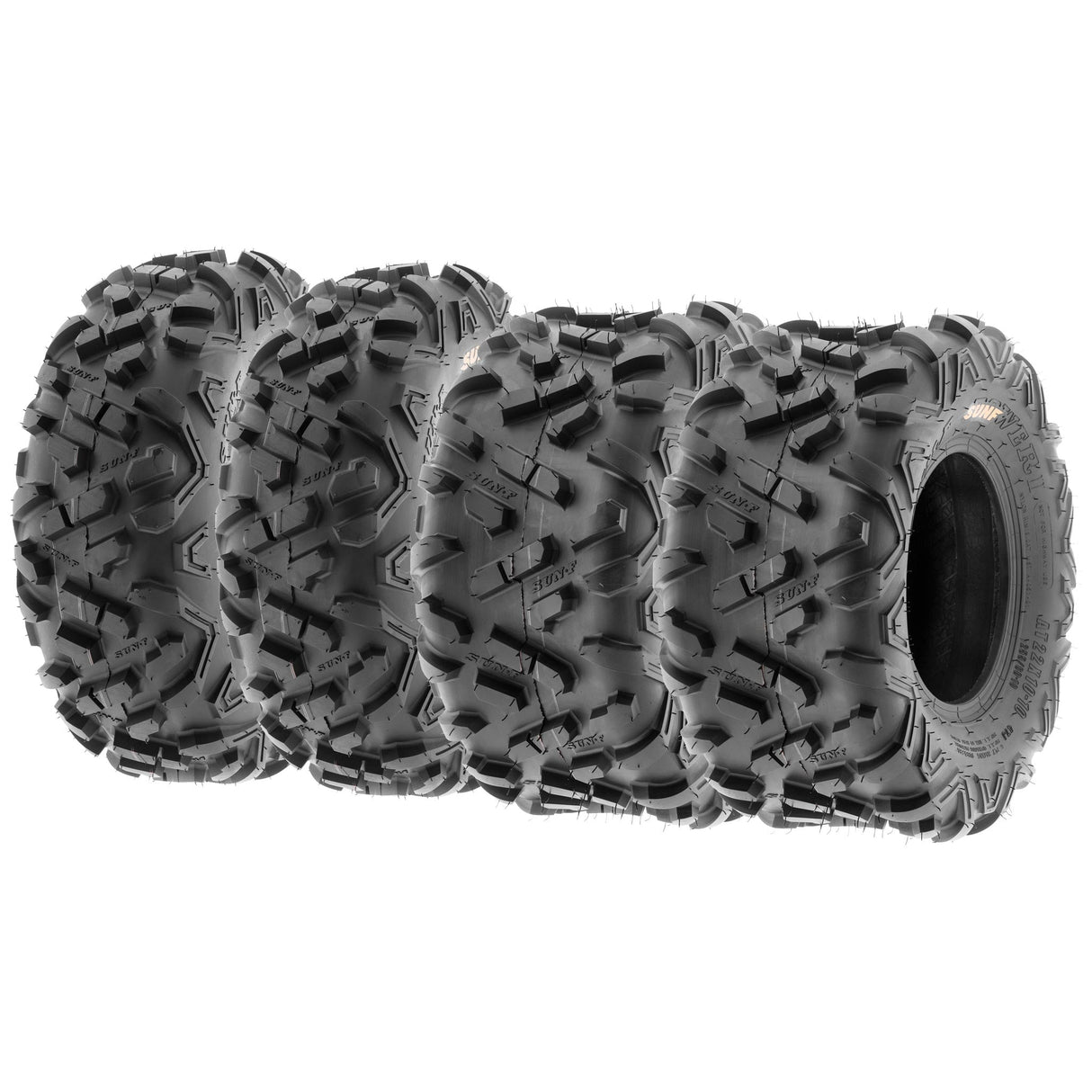 SunF ATV TIRE/UTV TIRE All Terrain 6 PR Tubeless A051 POWER II (bundle set)