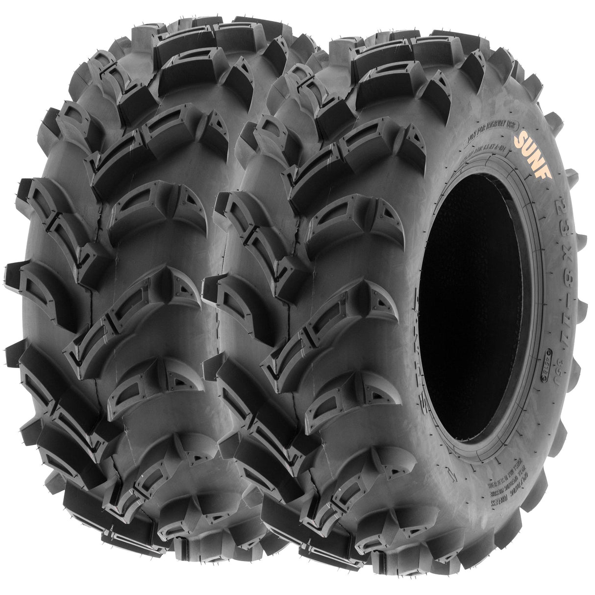 SunF ATV TIRE/UTV TIRE All Terrain 6 PR Tubeless A024 (bundle set) SUNF