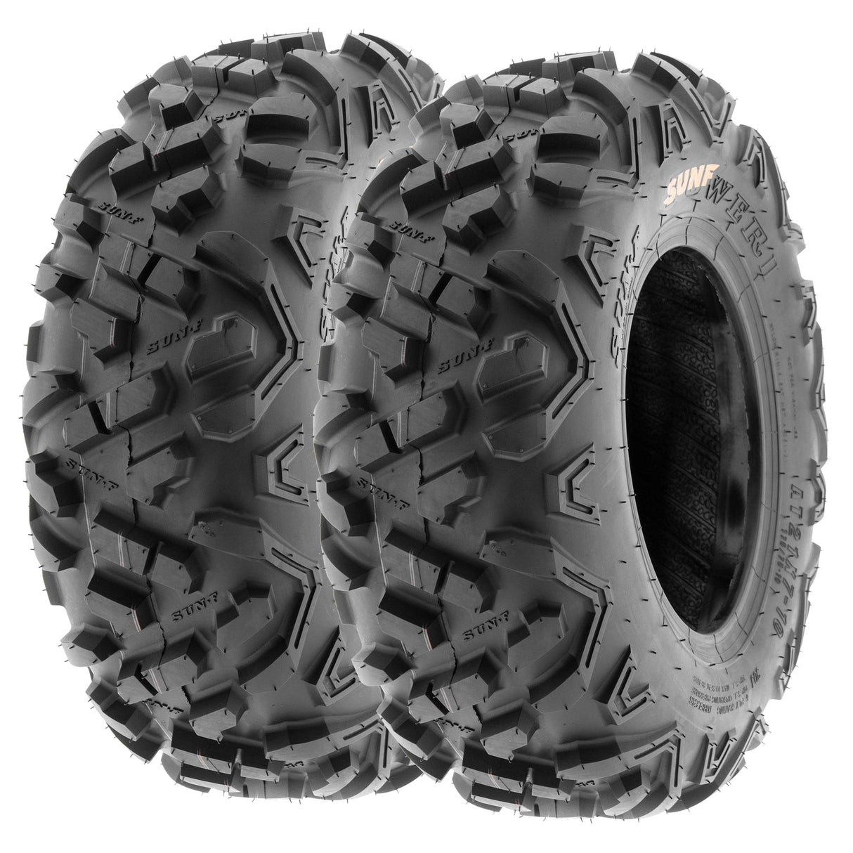 SunF ATV TIRE/UTV TIRE All Terrain 6 PR Tubeless A051 POWER II (bundle set)