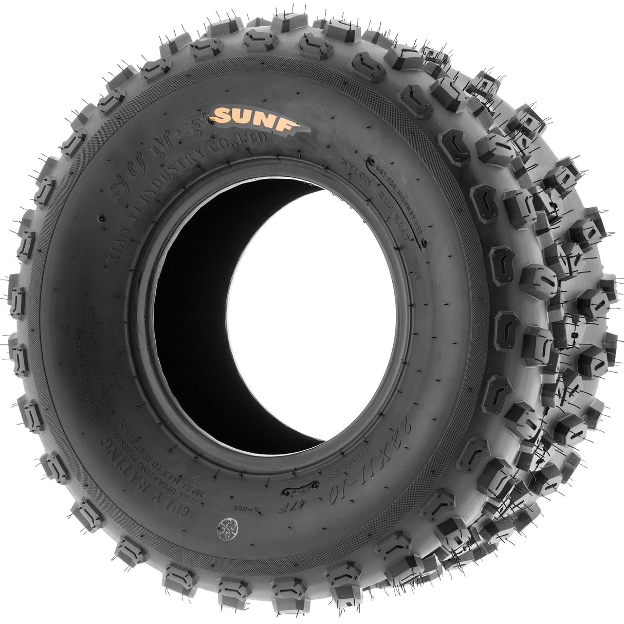 SunF ATV TIRE/UTV TIRE All Terrain 6 PR Tubeless A005 (set of 4) SUNF