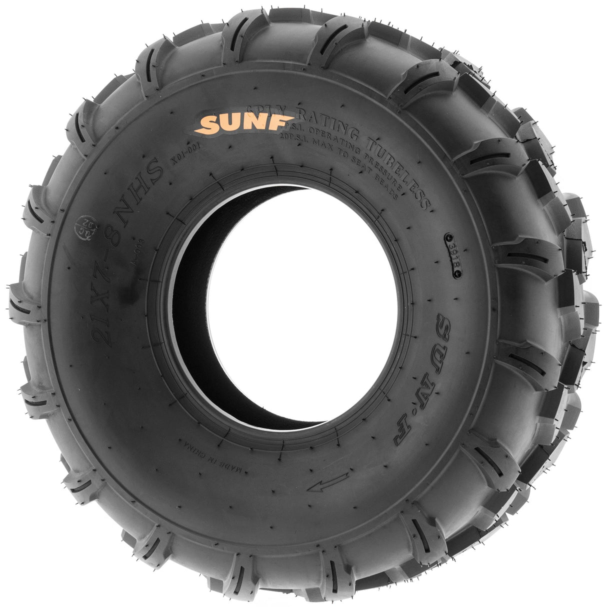 SunF ATV TIRE/UTV TIRE All Terrain 6 PR Tubeless A003 (set of 2) SUNF
