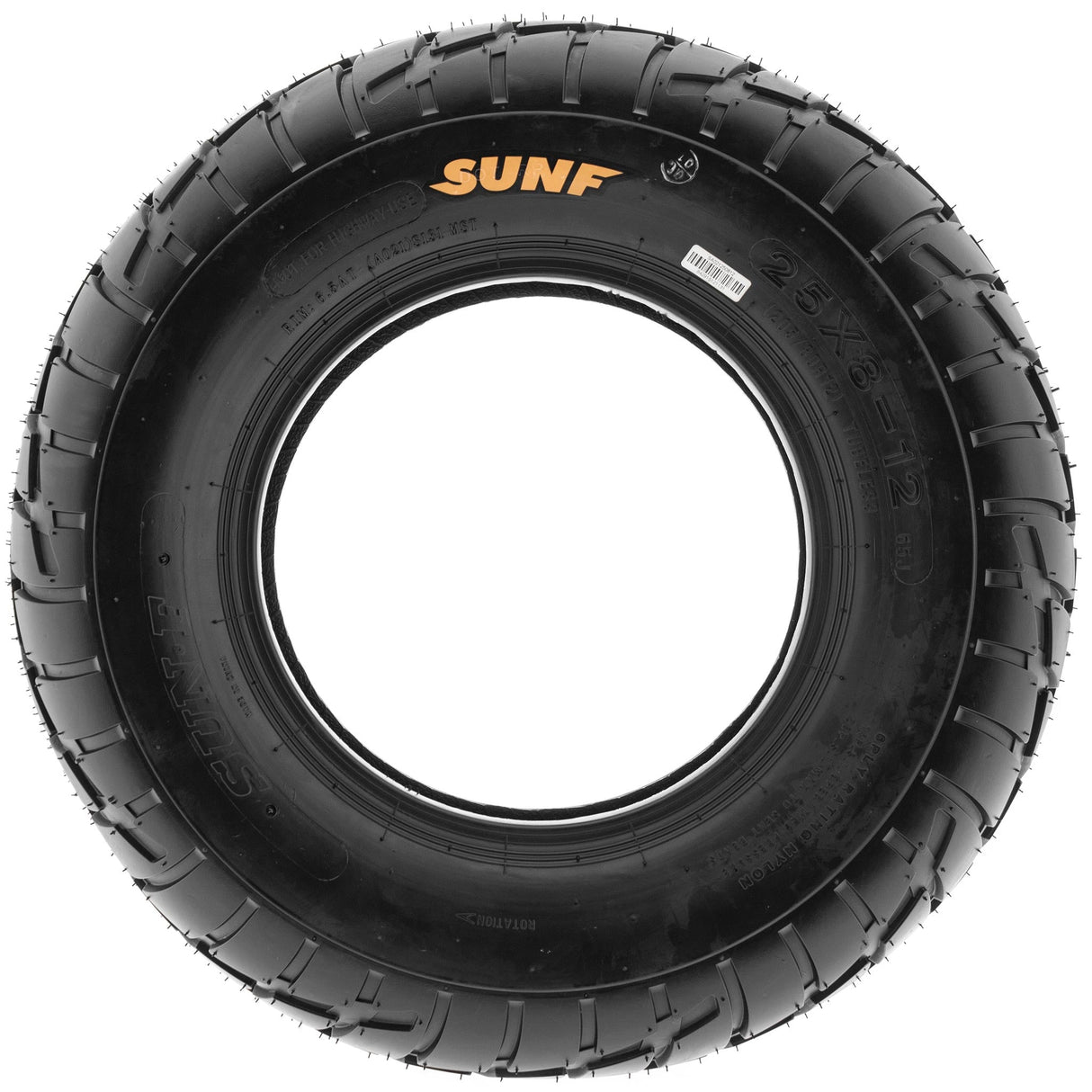 SunF ATV TIRE/UTV TIRE SPORT DIRT FLAT TRACK 6 PR Tubeless A021 SUNF