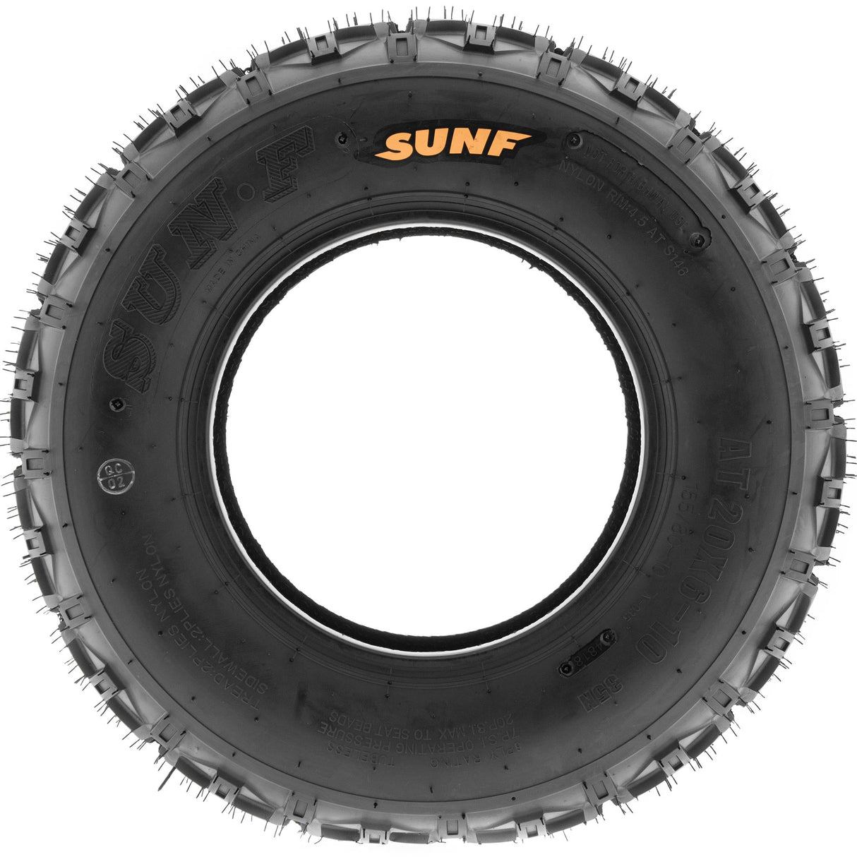 SunF ATV TIRE/UTV TIRE All Terrain 6 PR Tubeless A035 SUNF