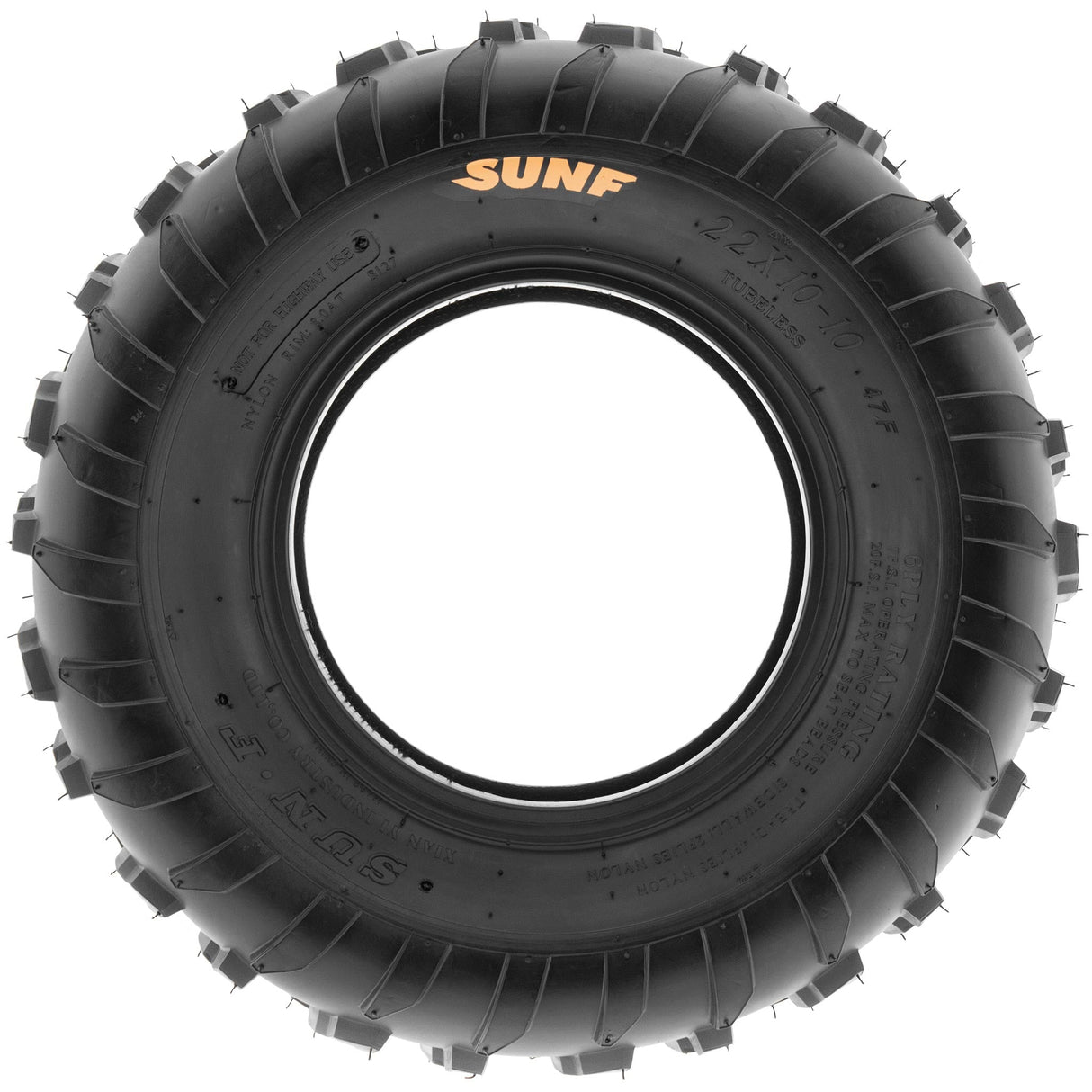 SunF ATV TIRE/UTV TIRE All Terrain 6 PR Tubeless A006 SUNF