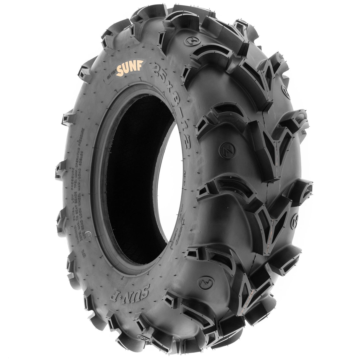 SunF ATV TIRE/UTV TIRE All Terrain Mud Tire 6 PR Tubeless A050 GODZILLA (set of 2) SUNF