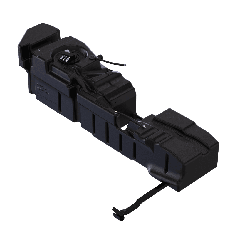 S&B 62 Gallon High-Capacity Fuel Tank for 2004-2010 GM Duramax 6.6L LLY, LBZ, LMM Crew Cab Short Bed S&B