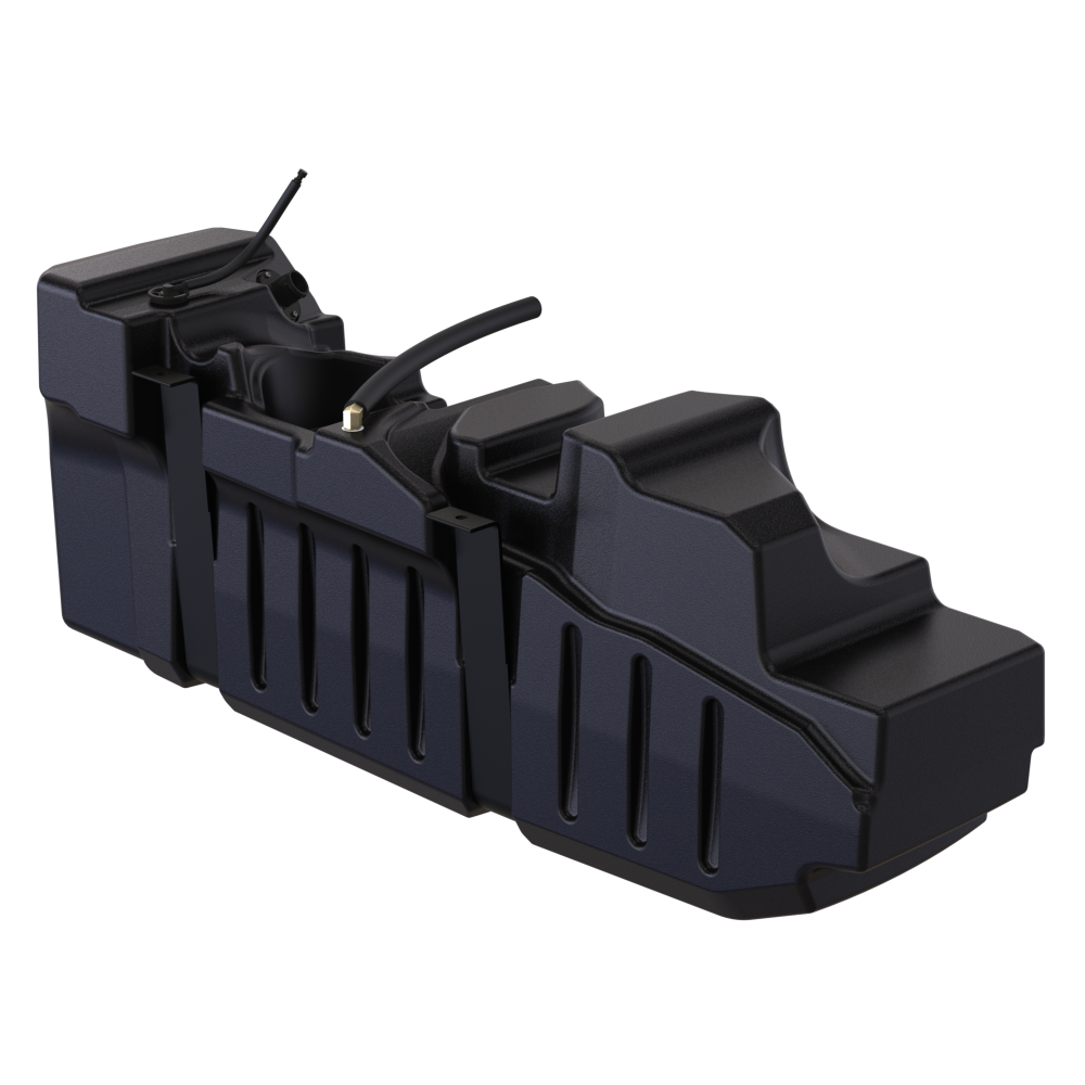 S&B 50 Gallon High-Capacity Fuel Tank for 2005-2026 Dodge Ram Cummins 5.9L & 6.7L, Crew and Quad Cab Short Bed S&B