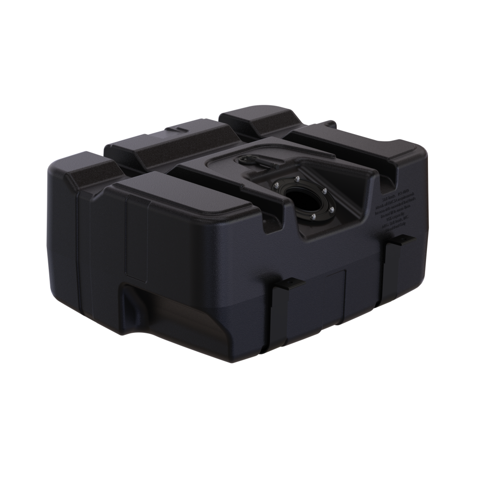 S&B High Capacity After Axle Tank for Ford OBS 1994-1997 Ford F250, F350 Powerstroke 7.3L S&B
