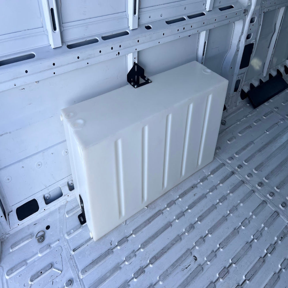 39 Gallon Wheel Well Water Tank For 2013-2026 Dodge / Ram Promaster 1500, 2500, 3500 136", 159", And 159" EXT (Both Sides) S&B