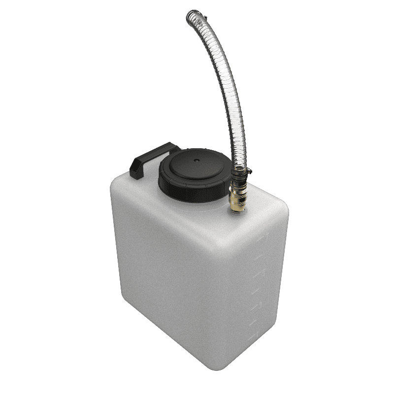 7 Gallon RV Portable Galley Grey Water Tank S&B