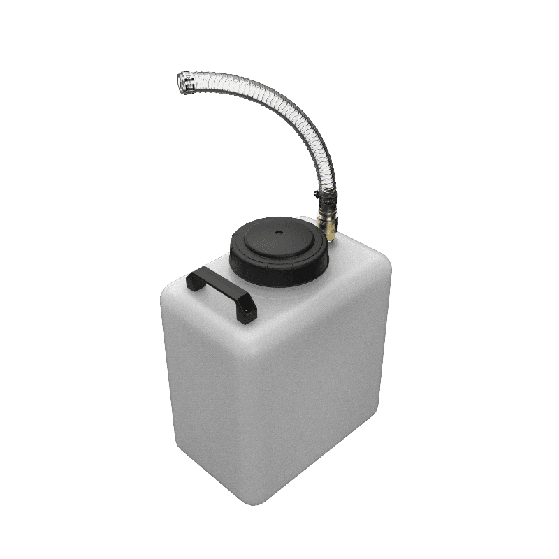 7 Gallon RV Portable Galley Grey Water Tank S&B