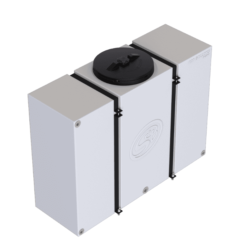 100 Gallon Slim Detail Tank S&B