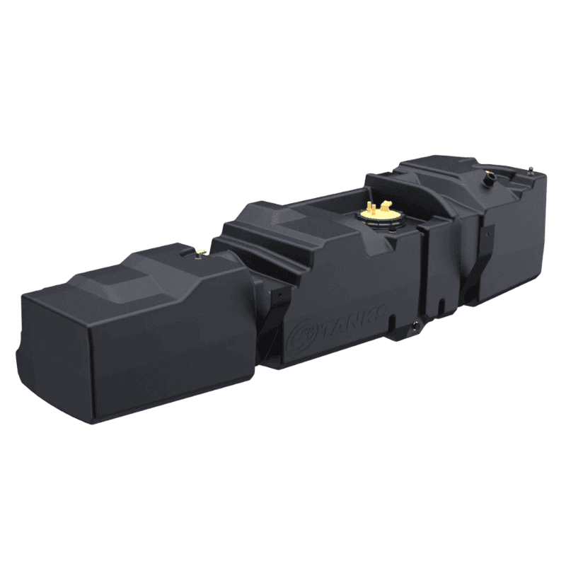 S&B 60 Gallon High-Capacity Fuel Tank for 1999-2007 Ford F250, F350 Powerstroke 7.3L, 6.0L Crew Cab Short Bed S&B