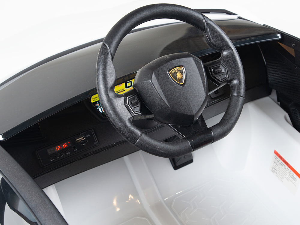 Lamborghini Aventador Ride On 12v Toy Car For Children W/Magic Cars® Parental Control