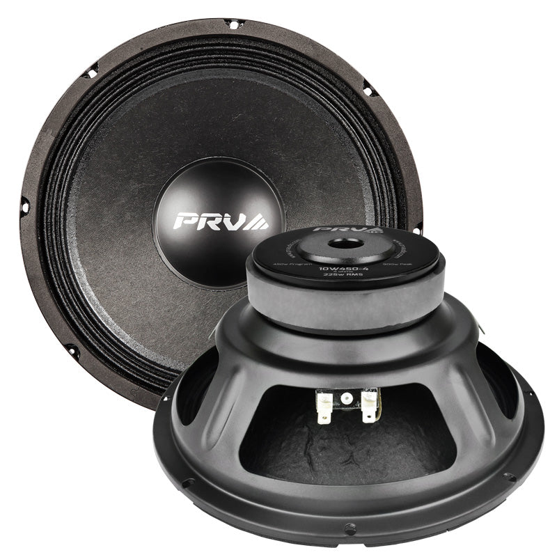 PRV Audio 10W450-4 10in Pro Audio Woofer 450W 4 Ohms