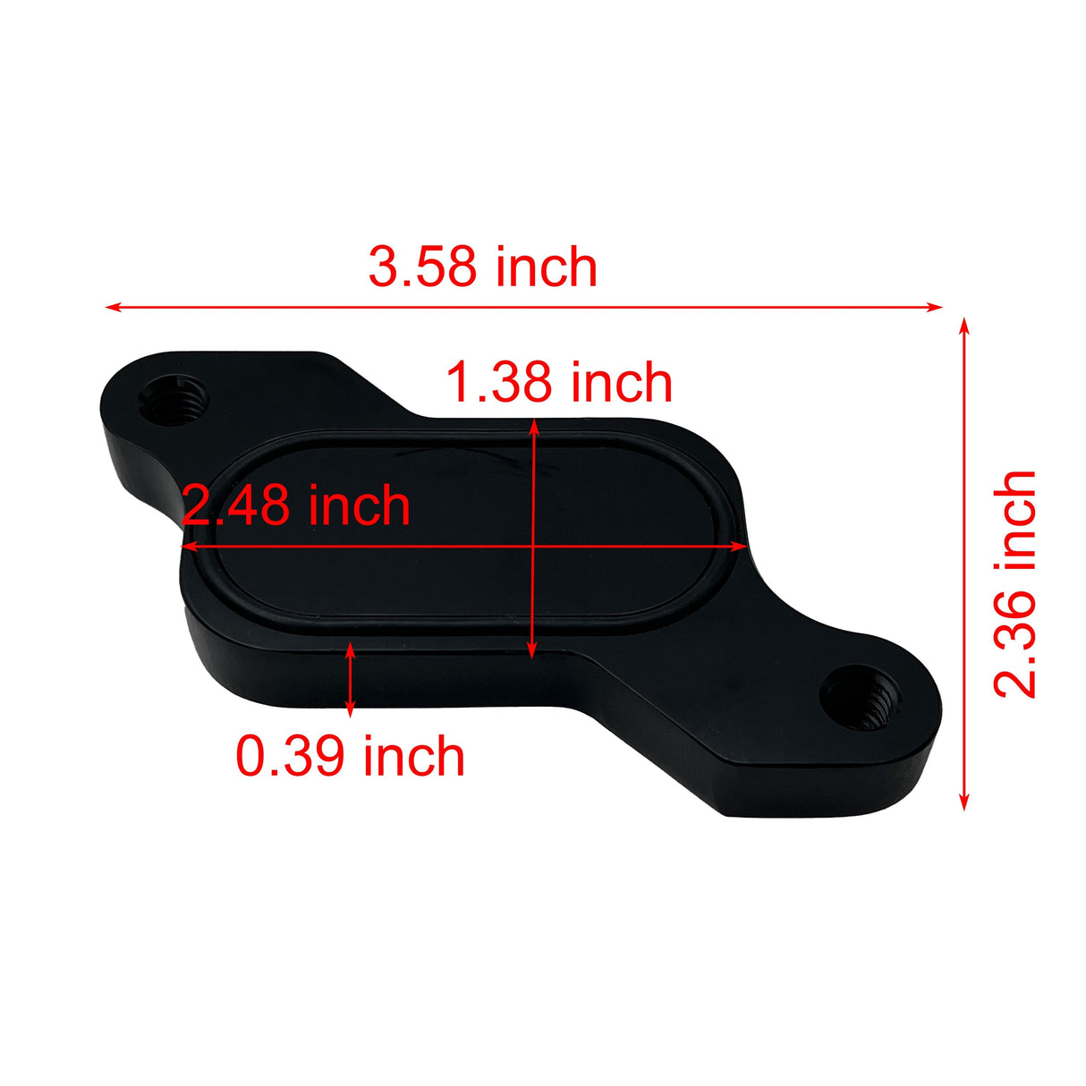 TruckTok 2007-2010 6.6L Chevy GMC LMM Duramax EGR Valve Cooler Delete Kit Fit TruckTok