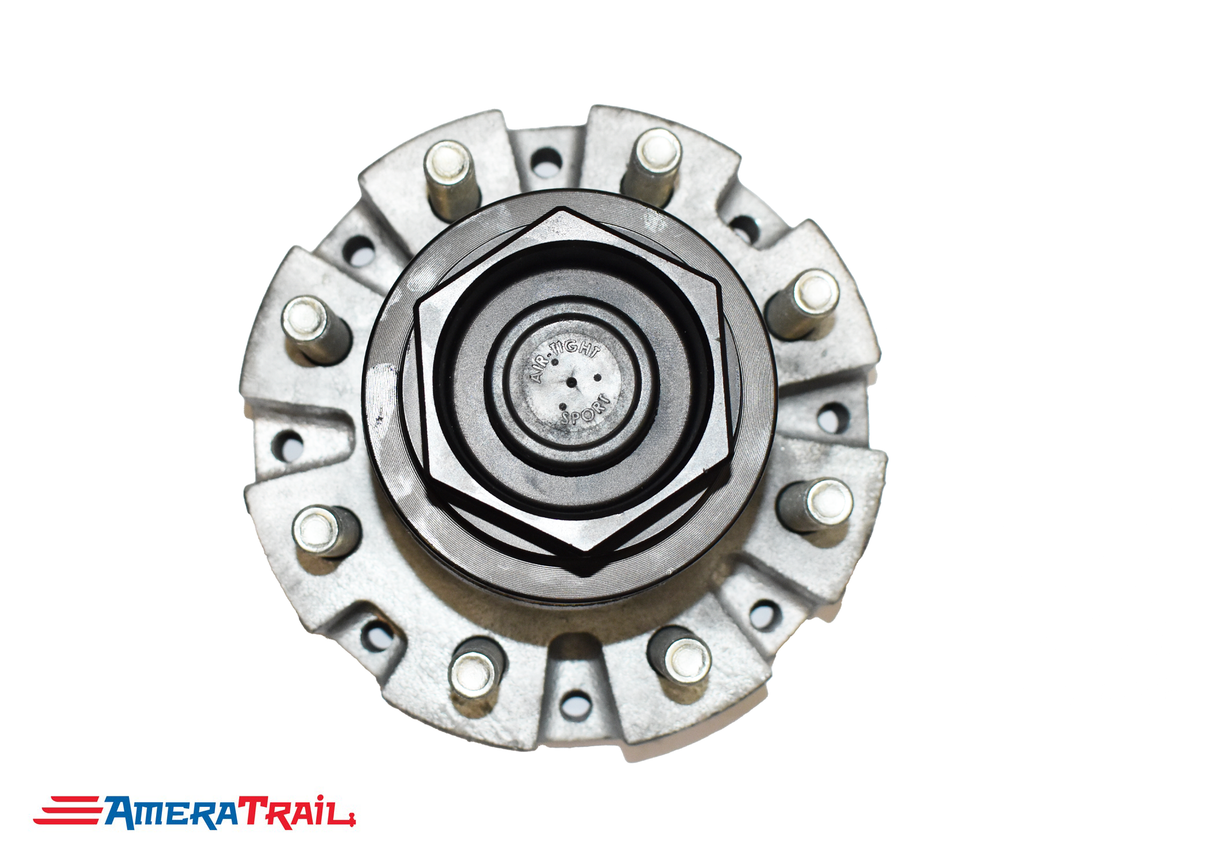 10k Lug Complete Hub Kit for 10,000 lb. Axles with 5/8 studs, Fully Greased, 8 on 6.5 Lug Pattern