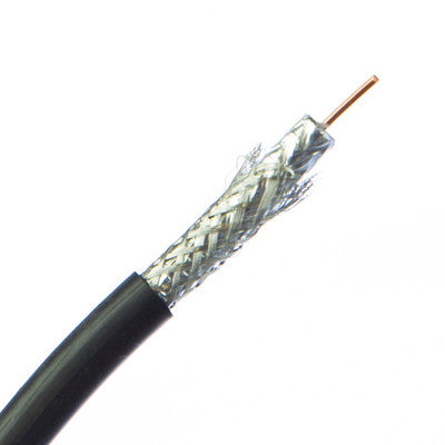 Coax (per foot) RG6 Dual Shield 75ohm TekShack