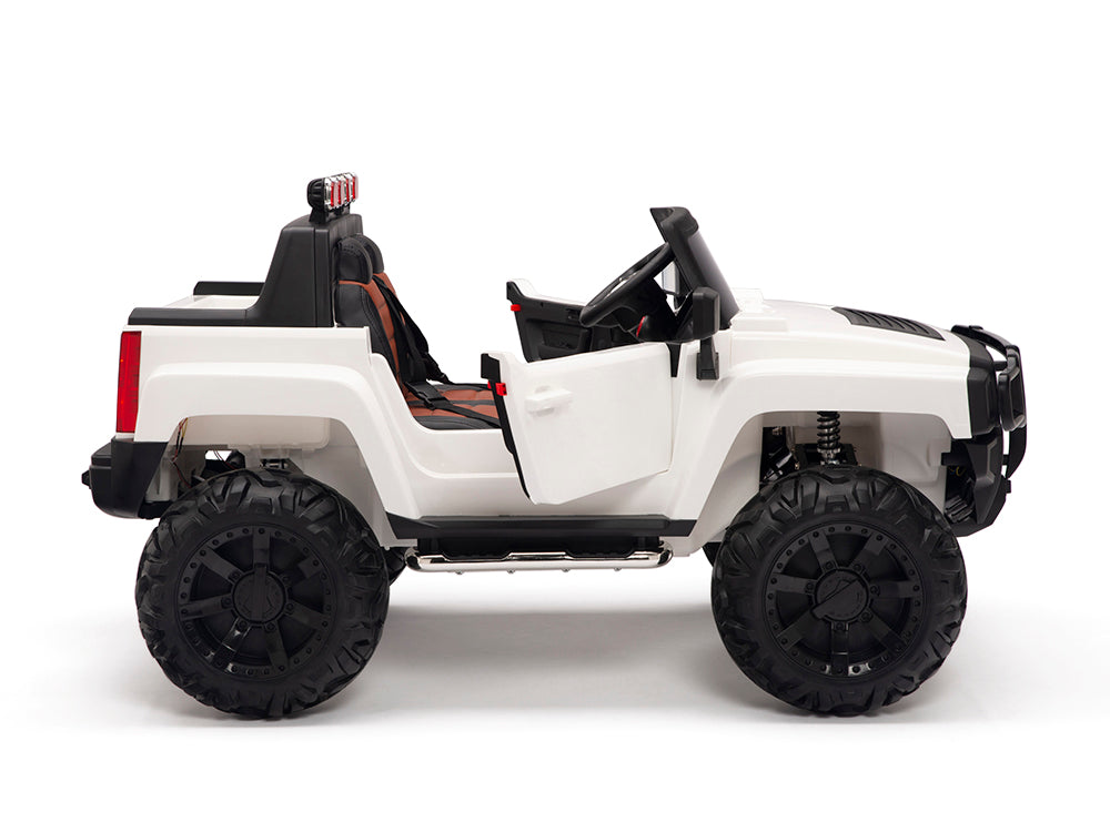 Ride On RC Car Hummer Style Truck For Children W/Magic Cars® Parental Remote Control