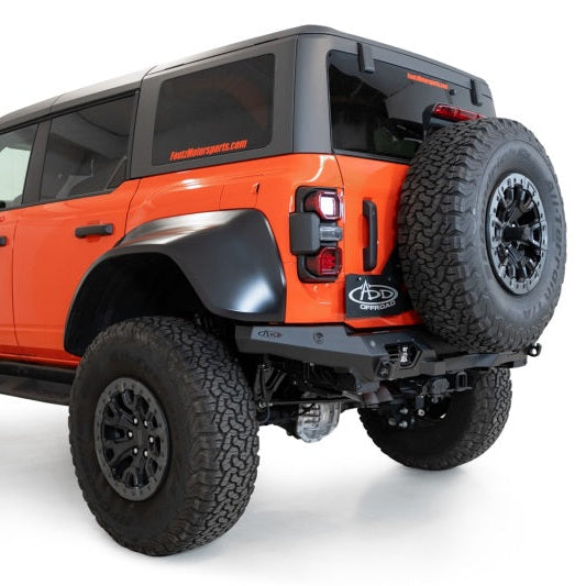 Addictive Desert Designs Raptor Bomber Rear Bumper with Cube Light Mounts | 2022+ Ford Bronco Raptor